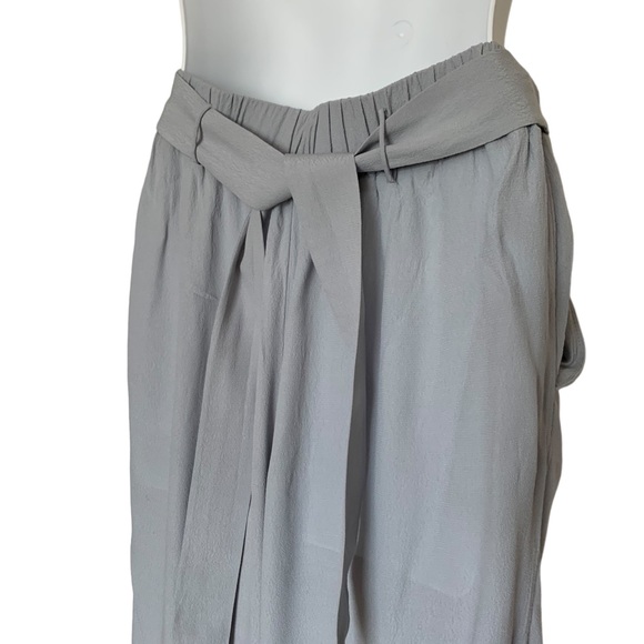 Aritzia Wilfred Faun Cropped Wide Leg Pant Sz S - Picture 5 of 10